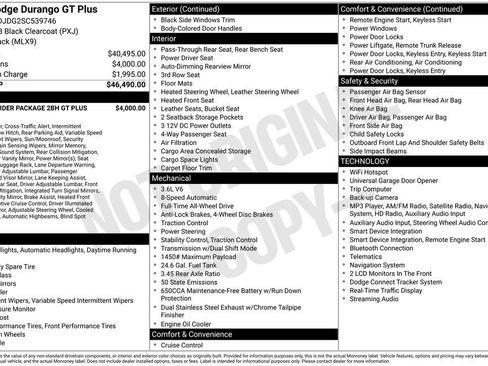 Used 2025 Dodge Durango GT AWD/4WD image 10