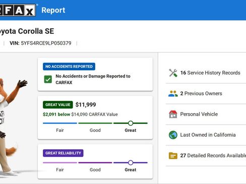 Used 2020 Toyota Corolla SE FWD image 4