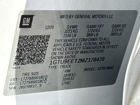 Used 2021 GMC Sierra 1500 AT4 w/ AT4 Premium Package image 37