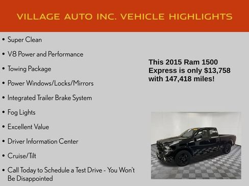 Used 2015 RAM 1500 Express w/ Black Ram 1500 Express Group image 7