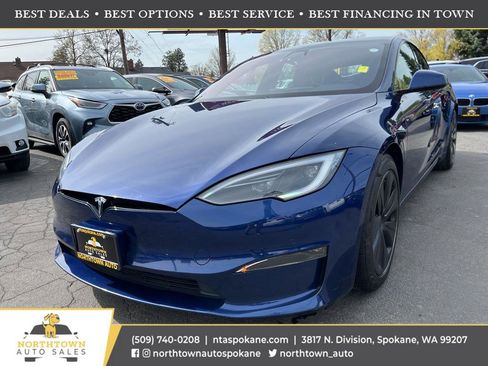 Used 2022 Tesla Model S Standard Range AWD/4WD image 1
