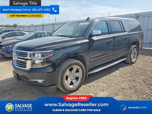 Used 2016 Chevrolet Suburban LTZ AWD/4WD image 1