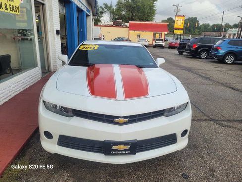 Used 2014 Chevrolet Camaro LS w/ Orange Rally Stripe Package image 2