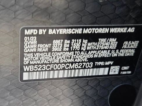 Used 2023 BMW iX xDrive50 w/ Sport Package AWD/4WD image 24