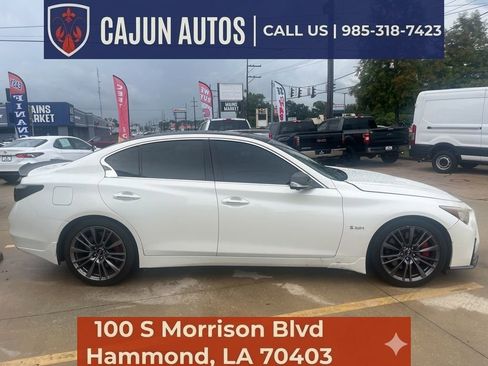 Used 2018 INFINITI Q50 Red Sport 400 w/ Cargo Package (L95) RWD image 5