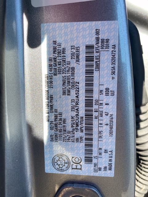 Used 2024 Ford Escape Platinum AWD/4WD image 26