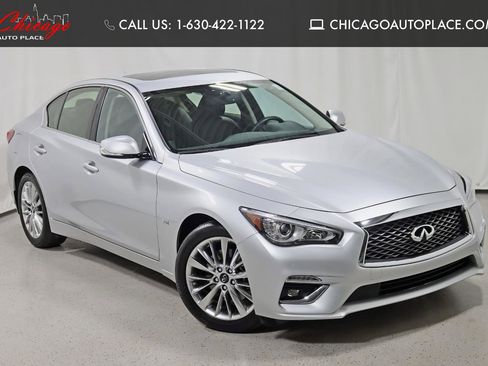 Used 2019 INFINITI Q50 Luxe w/ Essential Package (3.0T Luxe) image 1