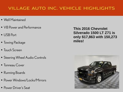 Used 2016 Chevrolet Silverado 1500 LT w/ All Star Edition image 7