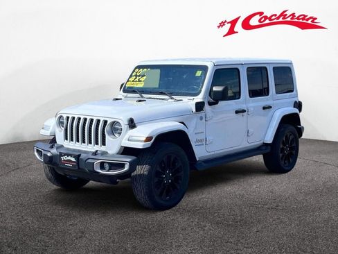Used 2021 Jeep Wrangler Unlimited Sahara w/ Cold Weather Group AWD/4WD image 11