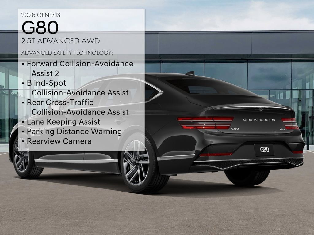 New 2026 Genesis G80 2.5T Advanced AWD/4WD image 7