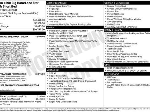 Certified 2019 RAM 1500 Big Horn image 16