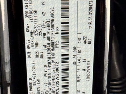 New 2025 Ford F150 Lightning Platinum image 47