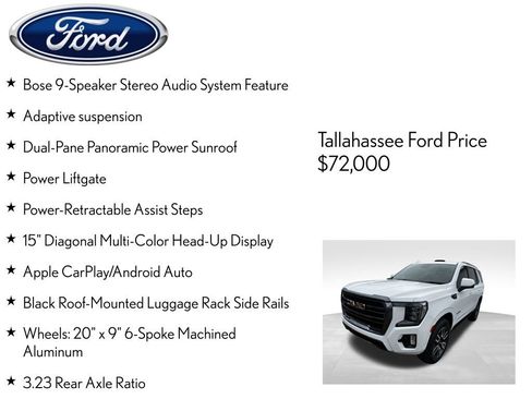 Used 2024 GMC Yukon AT4 w/ AT4 Premium Package image 9