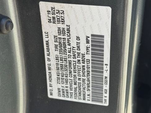 Used 2019 Honda Odyssey EX-L image 29