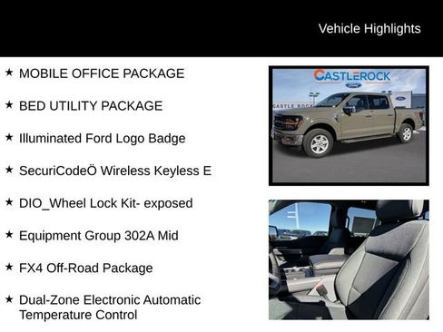 New 2025 Ford F150 XLT w/ Equipment Group 302A MID image 7