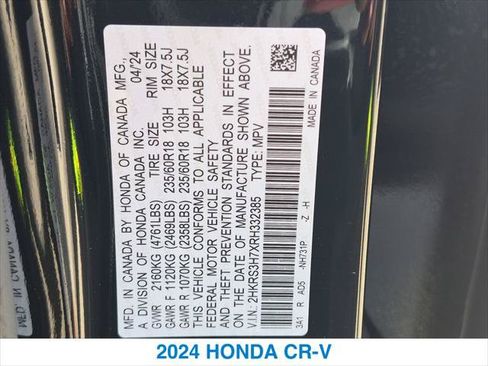 Certified 2024 Honda CR-V EX-L image 26