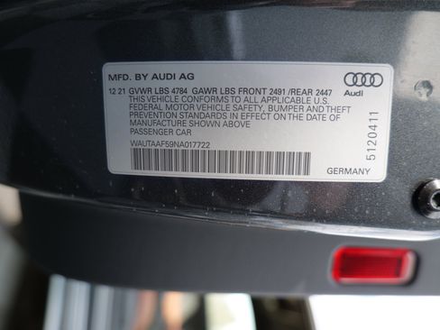 Used 2022 Audi A5 2.0T Premium Plus w/ Premium Plus image 61