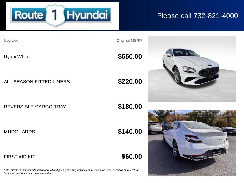 Used 2025 Genesis G70 2.5T AWD/4WD image 27