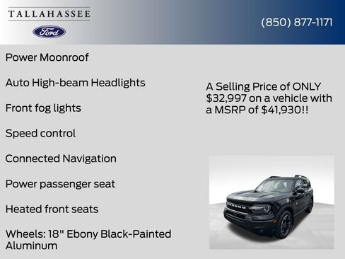 New 2025 Ford Bronco Sport Outer Banks w/ Outer Banks Tech Package+ image 23