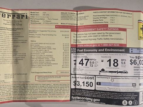 Used 2024 Ferrari 296 GTB image 31