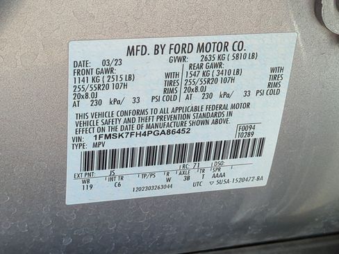 Used 2023 Ford Explorer Limited RWD image 32