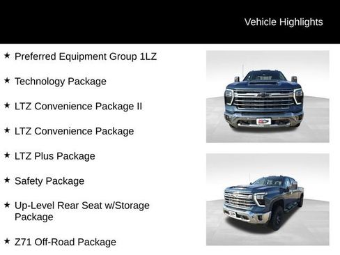 Certified 2024 Chevrolet Silverado 2500 LTZ w/ LTZ Plus Package image 12