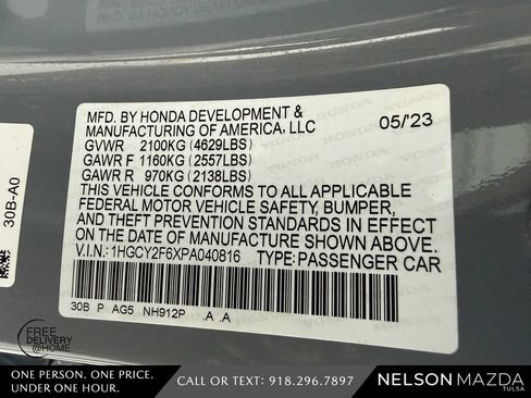 Used 2023 Honda Accord EX-L image 49