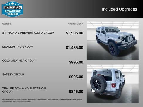 Used 2021 Jeep Wrangler Unlimited Sahara AWD/4WD image 6