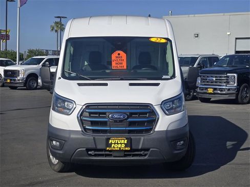 Used 2022 Ford E-Transit Medium Roof w/ Load Area Protection Package image 2