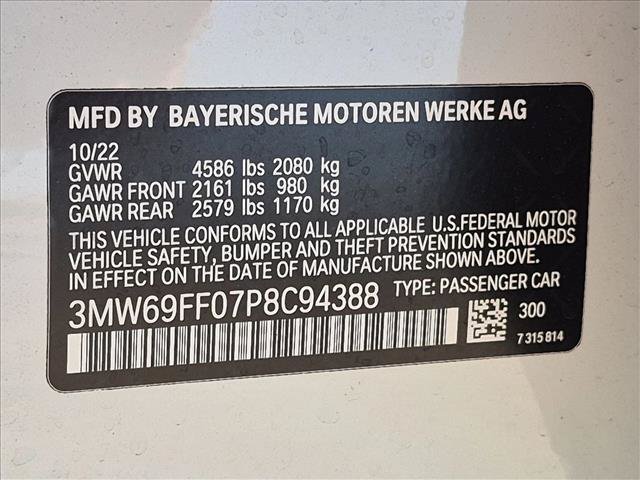 Used 2023 BMW 330i Sedan w/ Driving Assistance Package RWD image 26