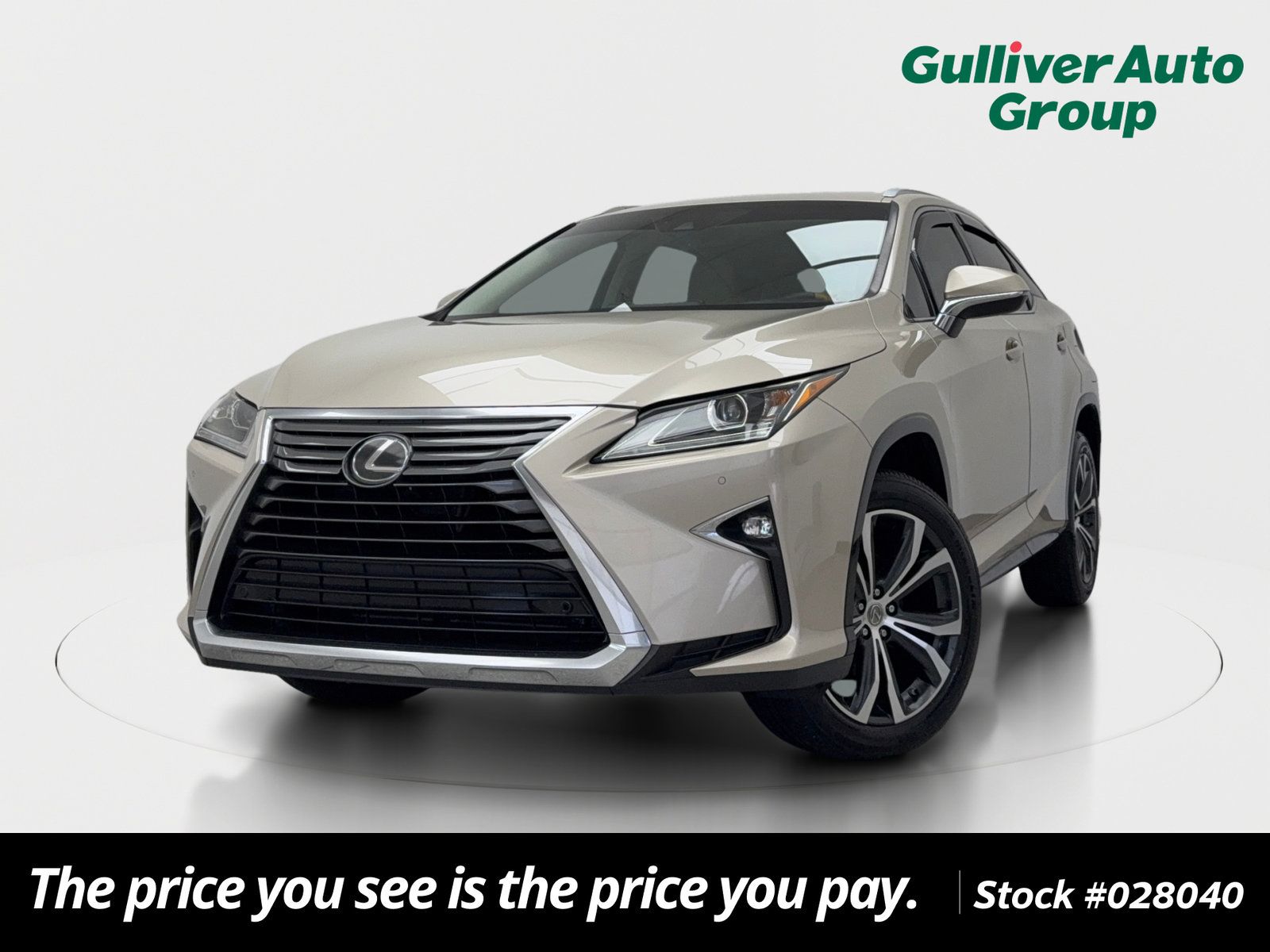 Used 2016 Lexus RX 350 FWD w/ Premium Package image 1