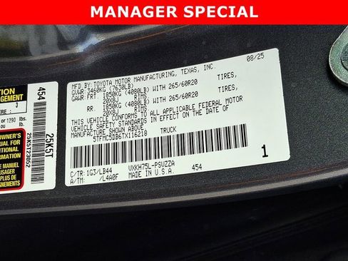 New 2026 Toyota Tundra 1794 Edition image 20