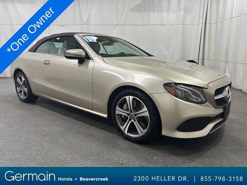 Used 2019 Mercedes-Benz E 450 4MATIC Cabriolet w/ Premium 1 Package image 1