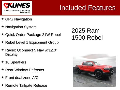 Used 2025 RAM 1500 Rebel w/ Rebel Level 1 Equipment Group AWD/4WD image 3