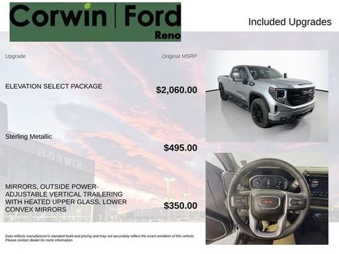 Used 2026 GMC Sierra 1500 Elevation w/ Elevation Select Package AWD/4WD image 3