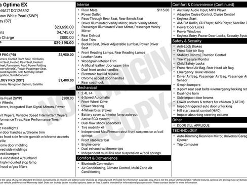 Used 2013 Kia Optima EX w/ Premium Pkg image 6