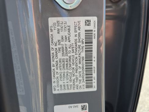 Certified 2024 Honda CR-V LX image 29