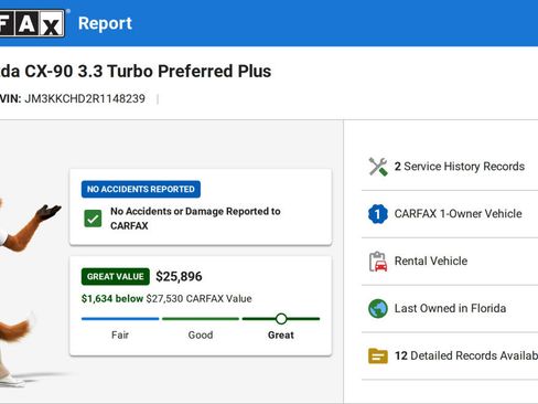 Used 2024 MAZDA CX-90 3.3 Turbo w/ Preferred Plus AWD/4WD image 11