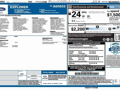 Used 2025 Ford Explorer Active image 4