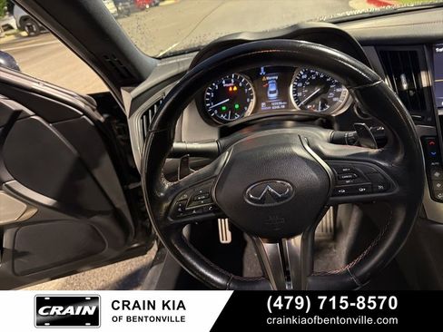 Used 2018 INFINITI Q50 Red Sport 400 w/ Sensory Package (Sport) RWD image 14