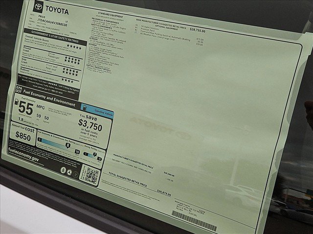 New 2027 Toyota Prius LE FWD image 17