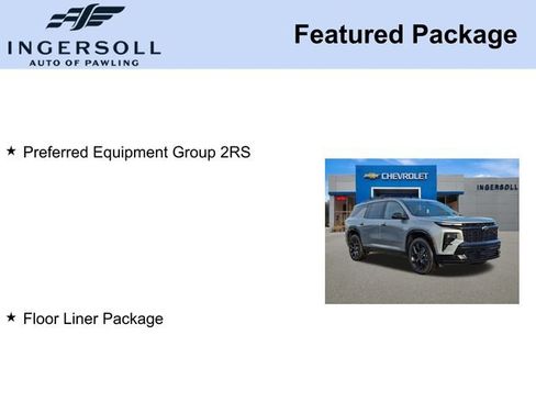 Used 2025 Chevrolet Traverse RS w/ LPO, Floor Liner Package image 8