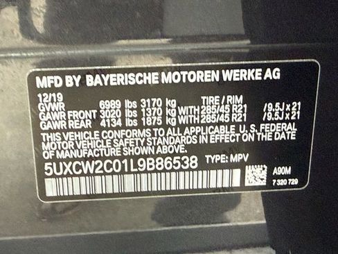 Used 2020 BMW X7 xDrive40i w/ Cold Weather Package image 49