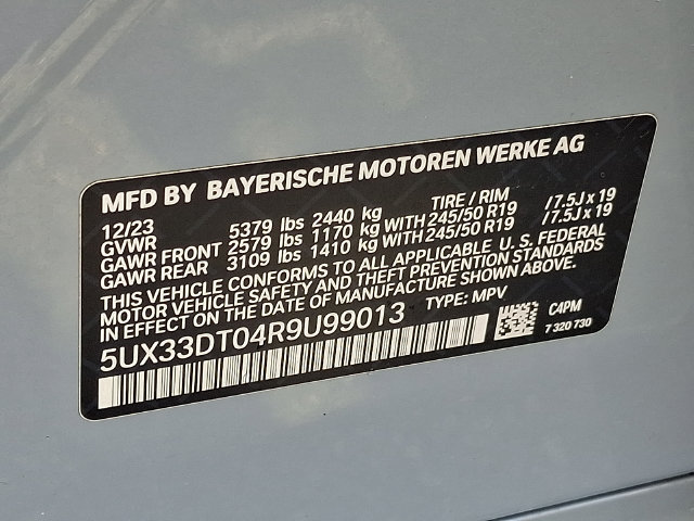 Used 2024 BMW X4 xDrive30i w/ M Sport Package AWD/4WD image 27