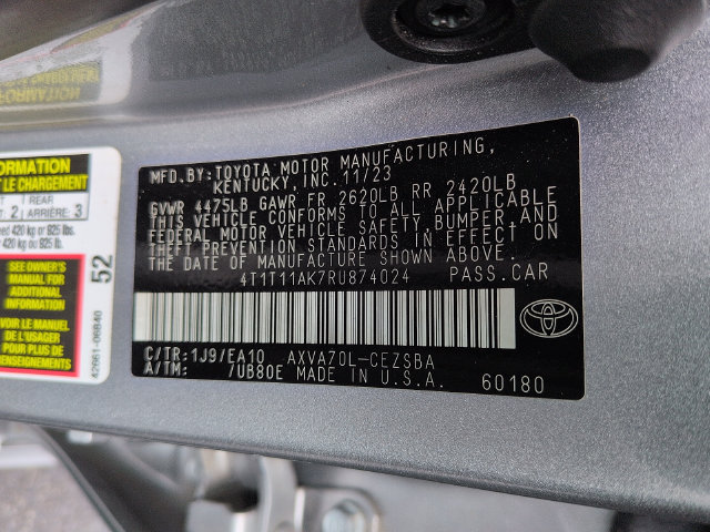 Used 2024 Toyota Camry SE w/ Convenience Package FWD image 15