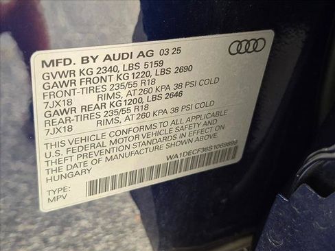 Certified 2025 Audi Q3 2.0T Premium w/ Convenience Package AWD/4WD image 25