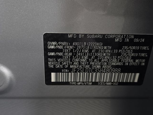 Certified 2025 Subaru Forester Touring AWD/4WD image 9