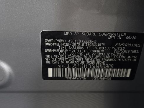 Certified 2025 Subaru Forester Touring AWD/4WD image 9
