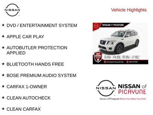 Used 2018 Nissan Armada Platinum w/ Captain Seat Package RWD image 11