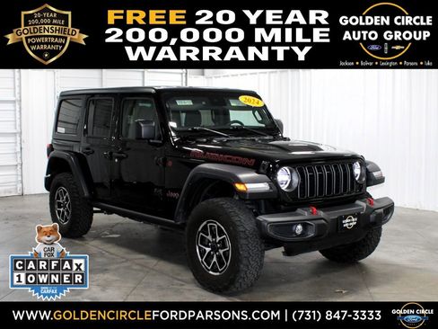 Used 2024 Jeep Wrangler Unlimited Rubicon image 1